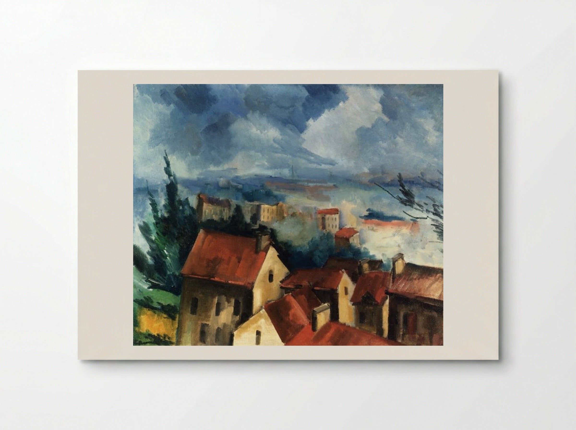 Beauce Landscape - Maurice de Vlaminck - Poster
