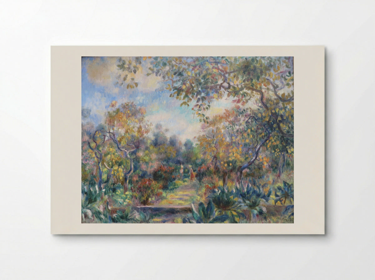 Beaulieu - Pierre-Auguste Renoir - Poster