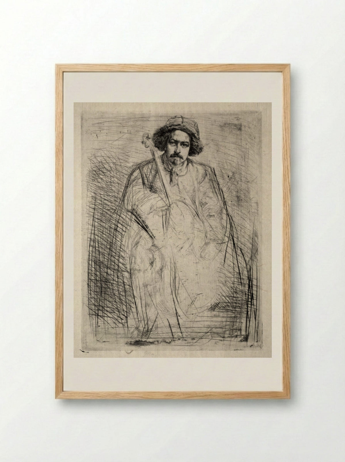 Becquet - James McNeill Whistler - Framed Print Wood