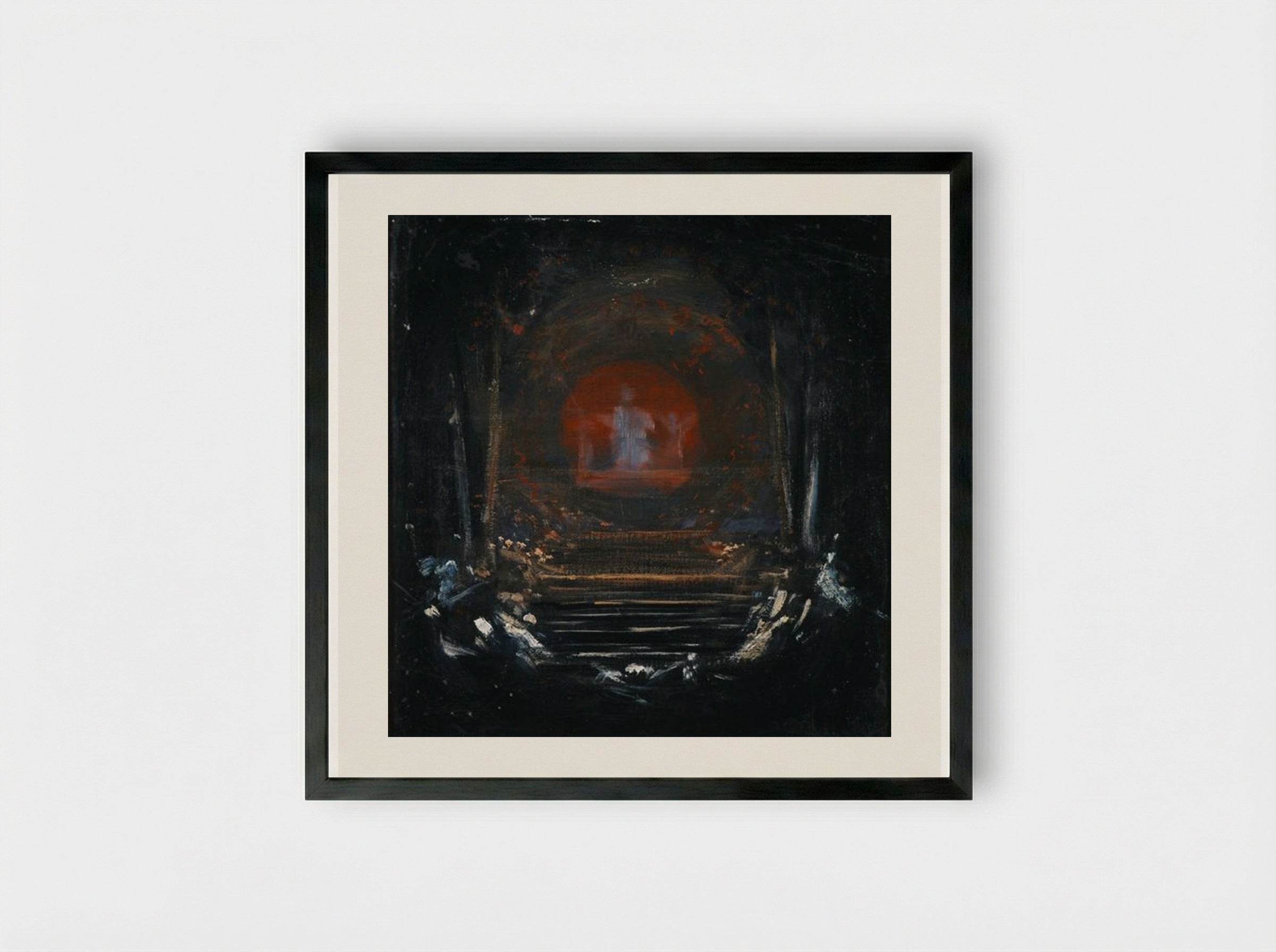 Behold the Celestial Bridegroom - Nikolaos Gyzis - Framed Print Black
