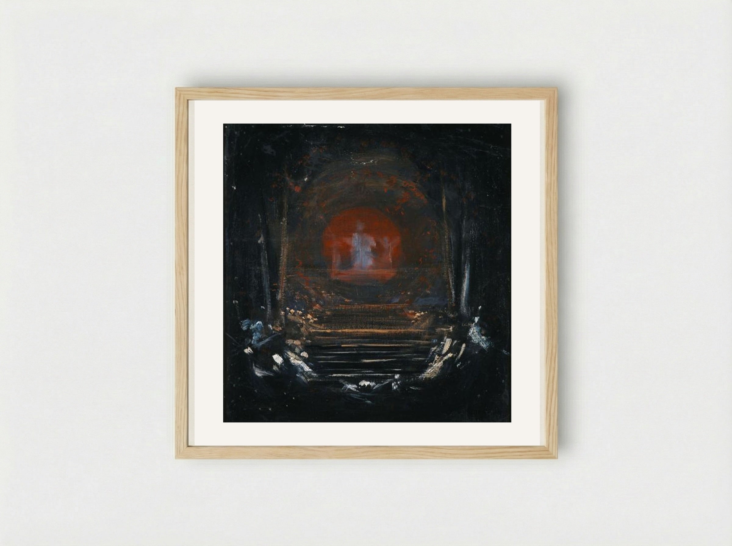 Behold the Celestial Bridegroom - Nikolaos Gyzis - Framed Print Wood