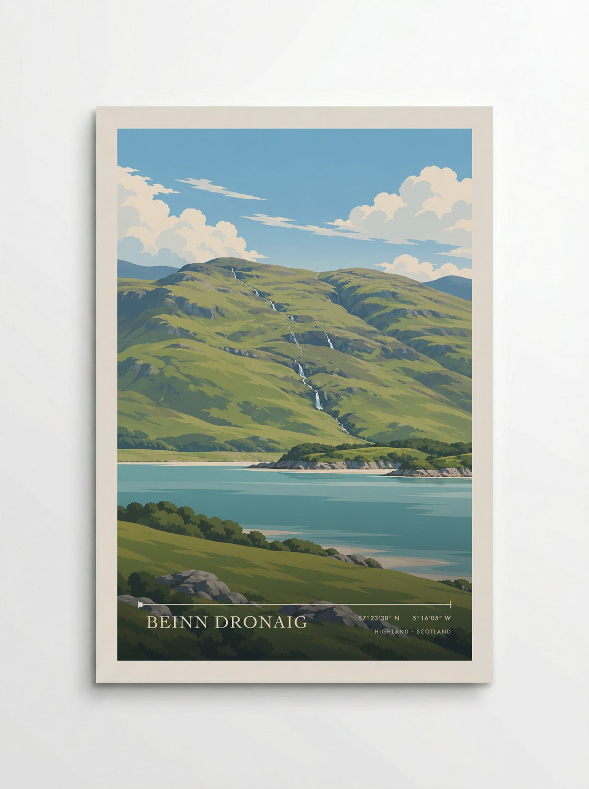 Beinn Dronaig, Highland | Travel Poster - Poster