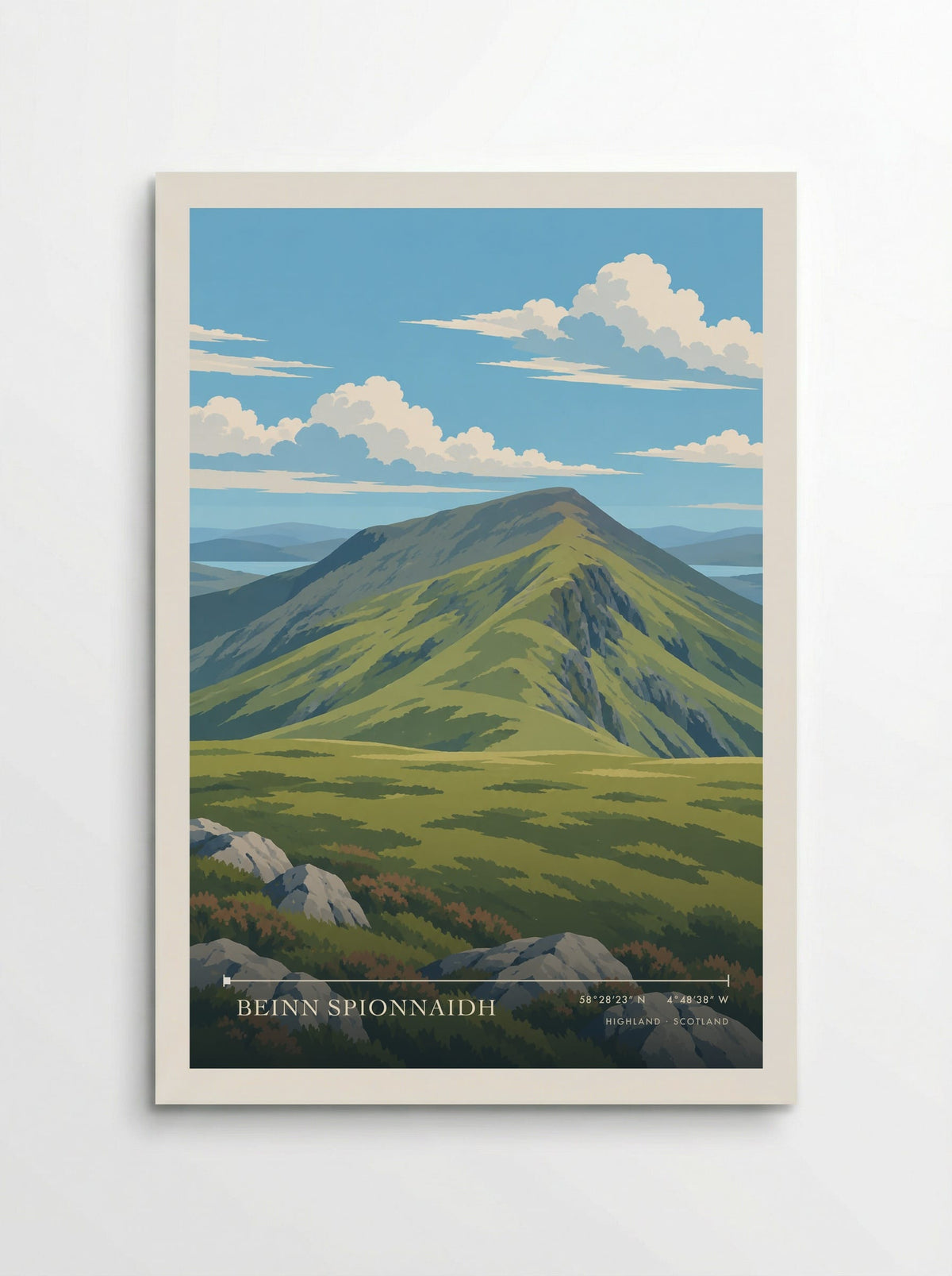 Beinn Spionnaidh, Highland | Travel Poster - Poster