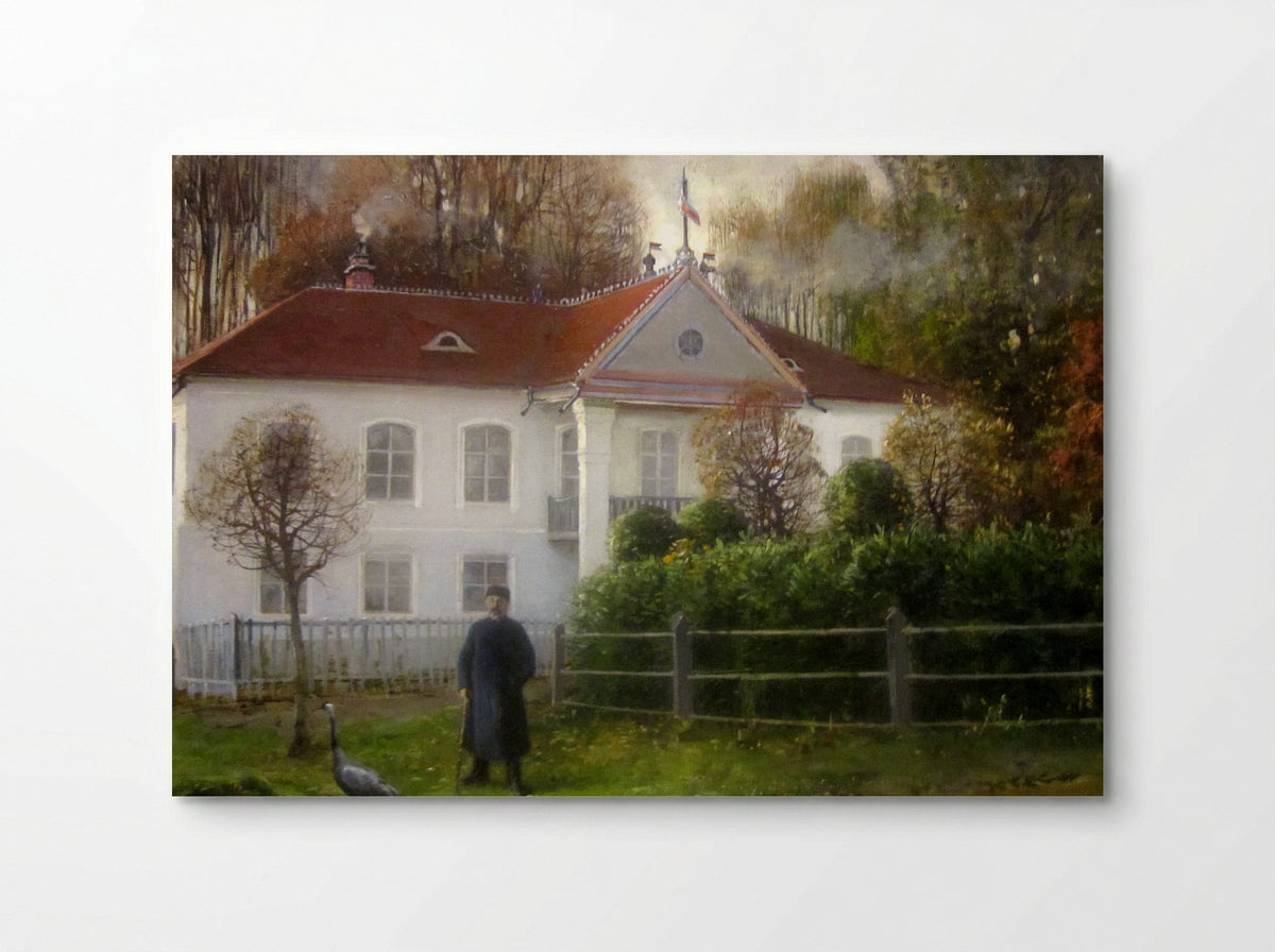 Belarusian Landscape: Drecheluki Country Estate - Julius Sergius von Klever - Poster