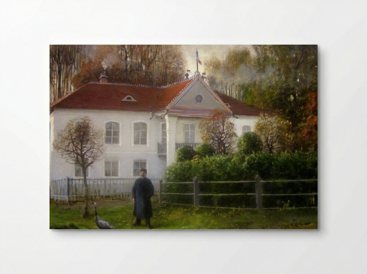 Belarusian Landscape: Drecheluki Country Estate - Julius Sergius von Klever - Poster
