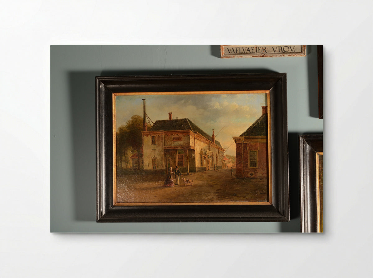 Beleg van Alkmaar in 1573, gezien vanuit Oudorp - Bernardus Gerardus ten Berge - Poster