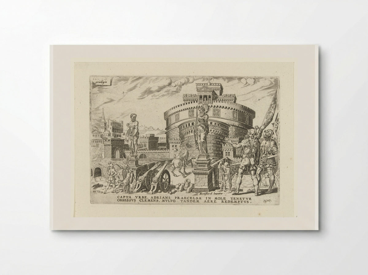 Belegering van de Engelenburcht - Dirck Volckertsz. Coornhert - Poster