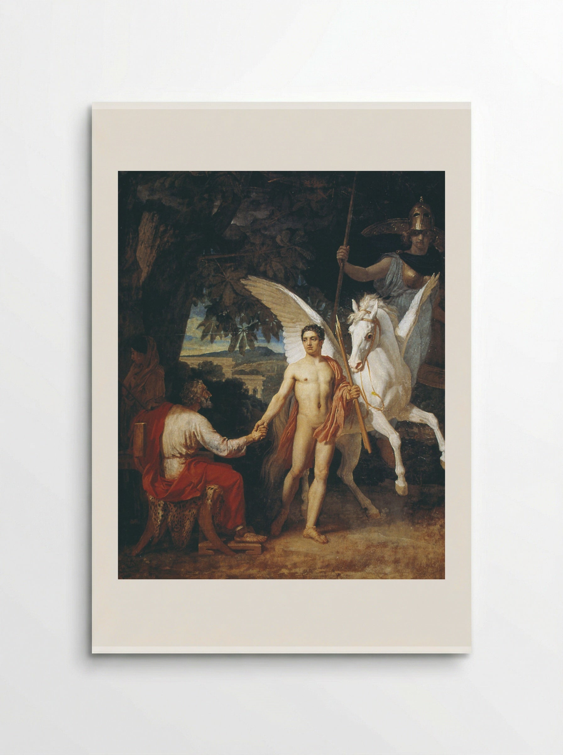 Bellerophon Sent to the Chimera - Alexander Ivanov - Poster
