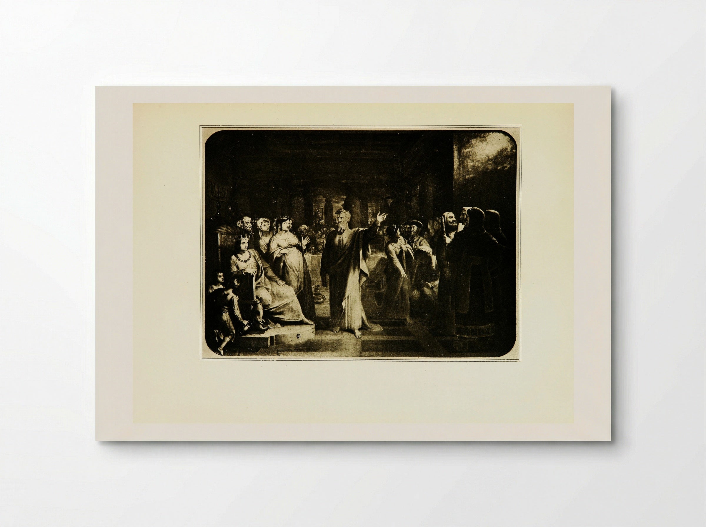 Belshazzar's Feast - Washington Allston - Poster
