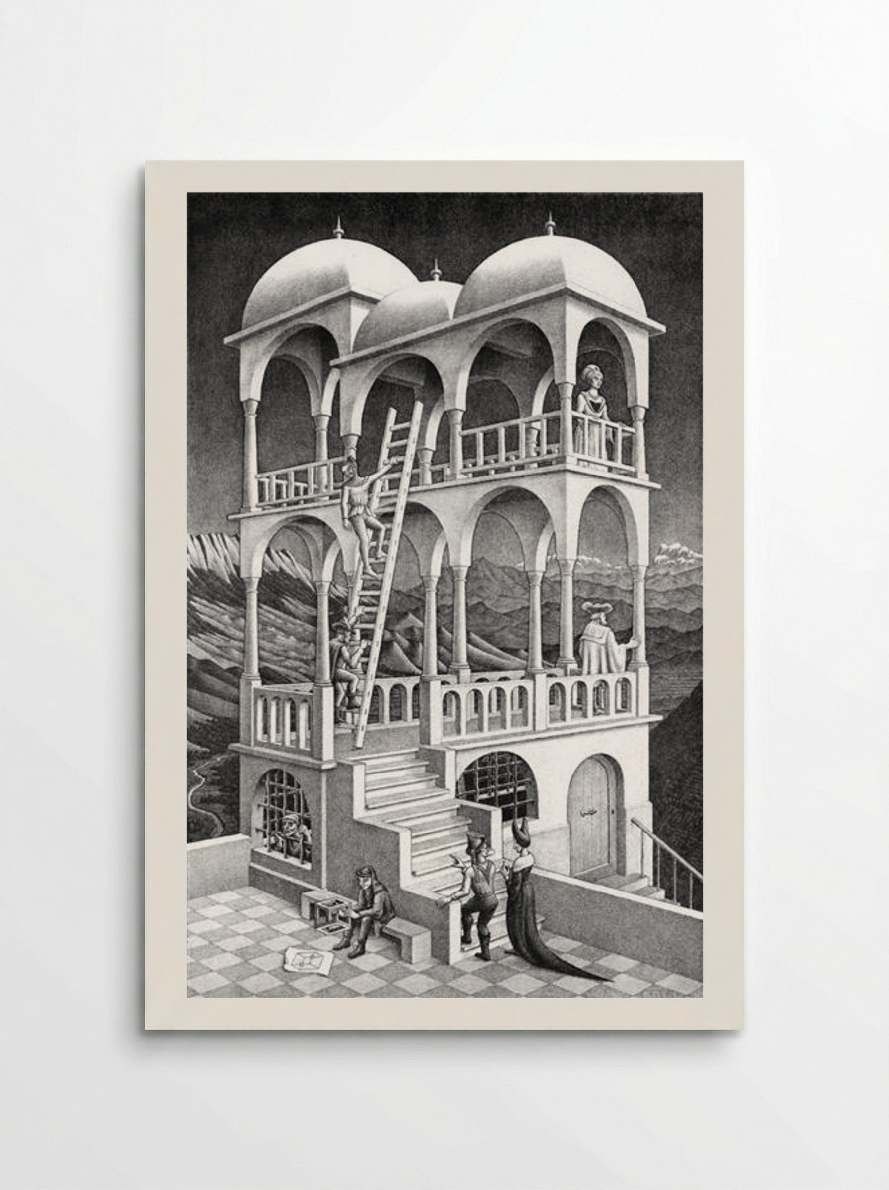 Belvedere - M.C. Escher - Poster