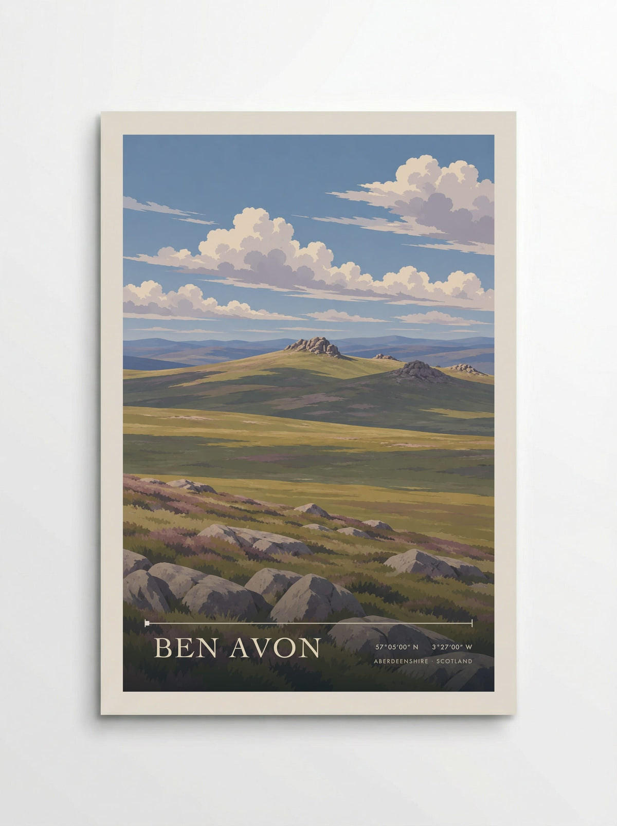 Ben Avon, Aberdeenshire | Travel Poster - Poster