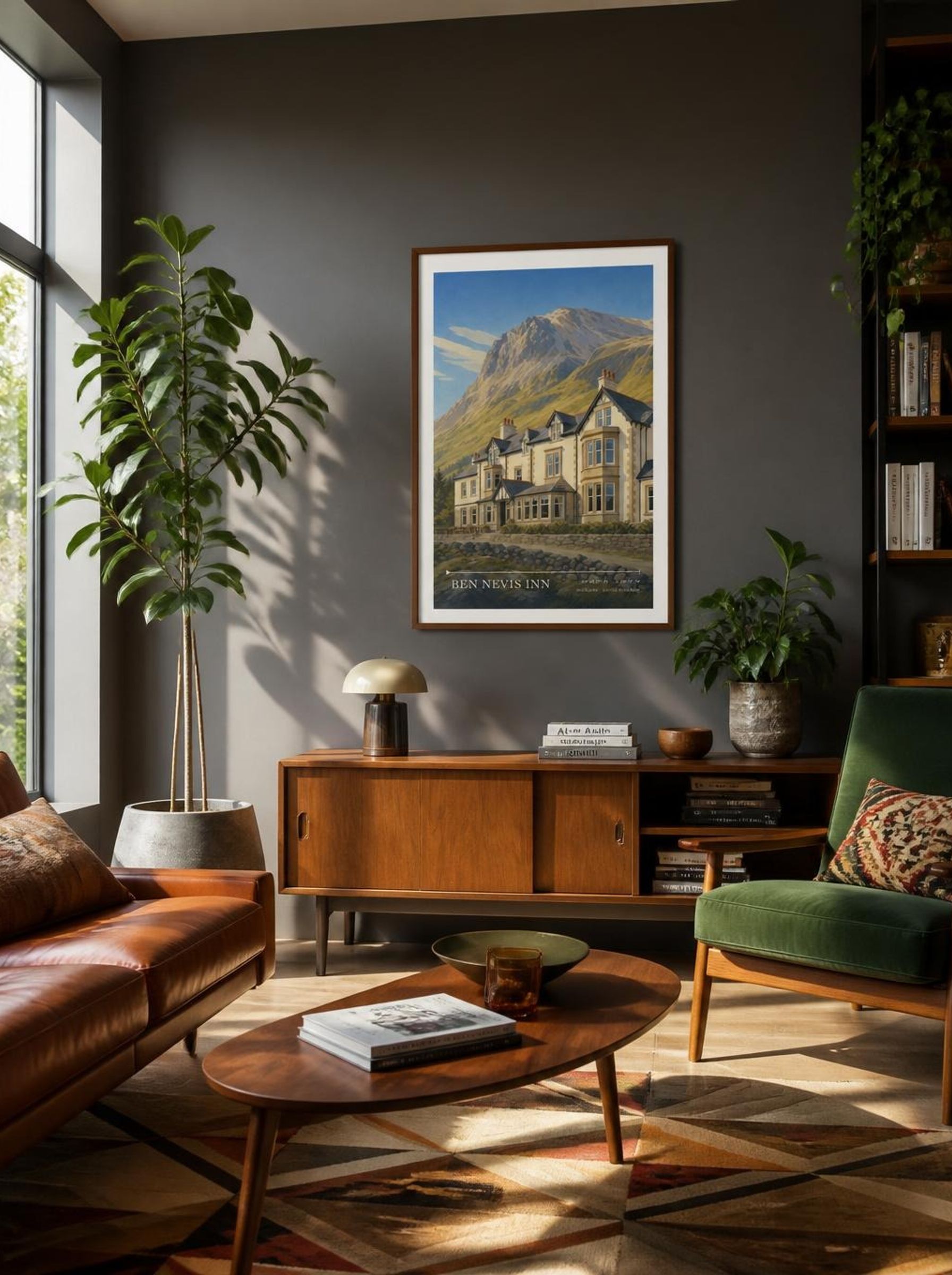 Ben Nevis Inn Highland United Kingdom Travel Poster - Lifestyle