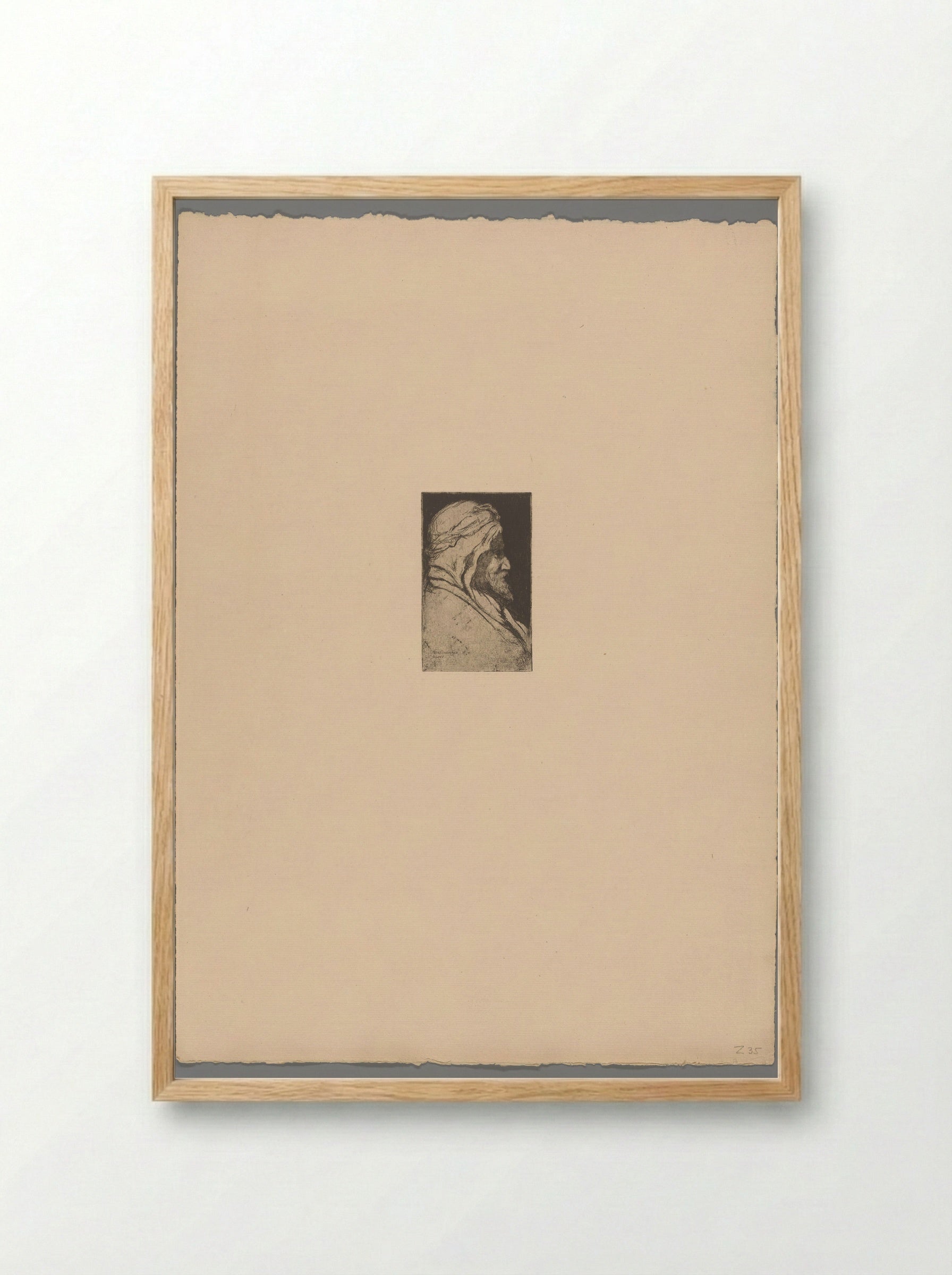 Ben Ouènnès - Philip Zilcken - Framed Print Wood