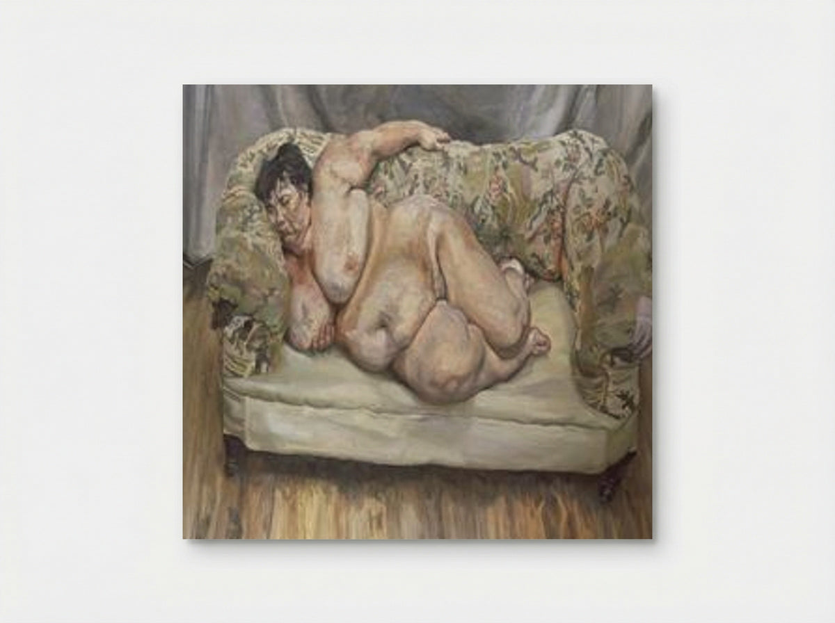 Benefits Supervisor Sleeping - Lucian Freud - Poster