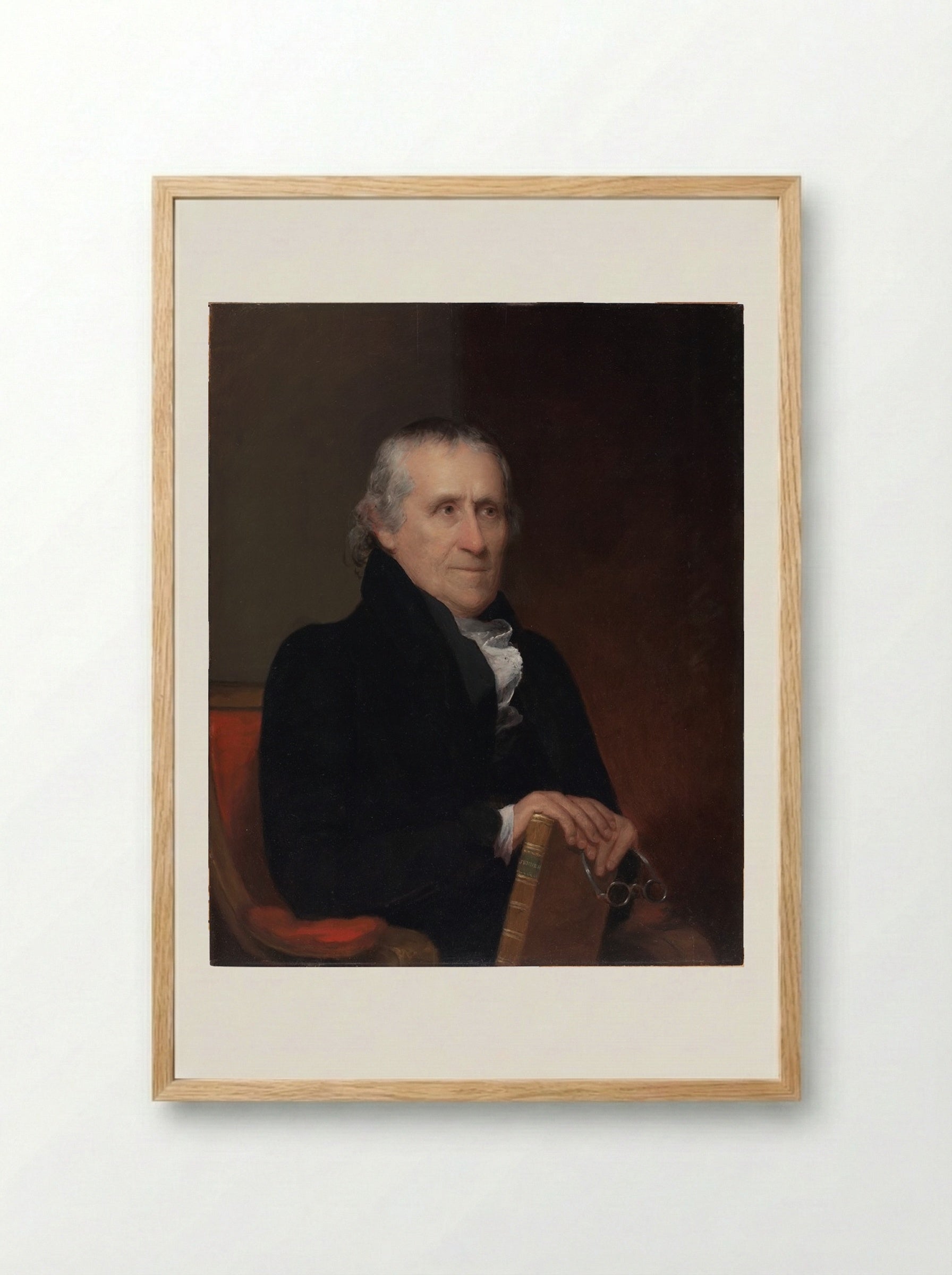 Benjamin Waterhouse - James Frothingham - Framed Print Wood