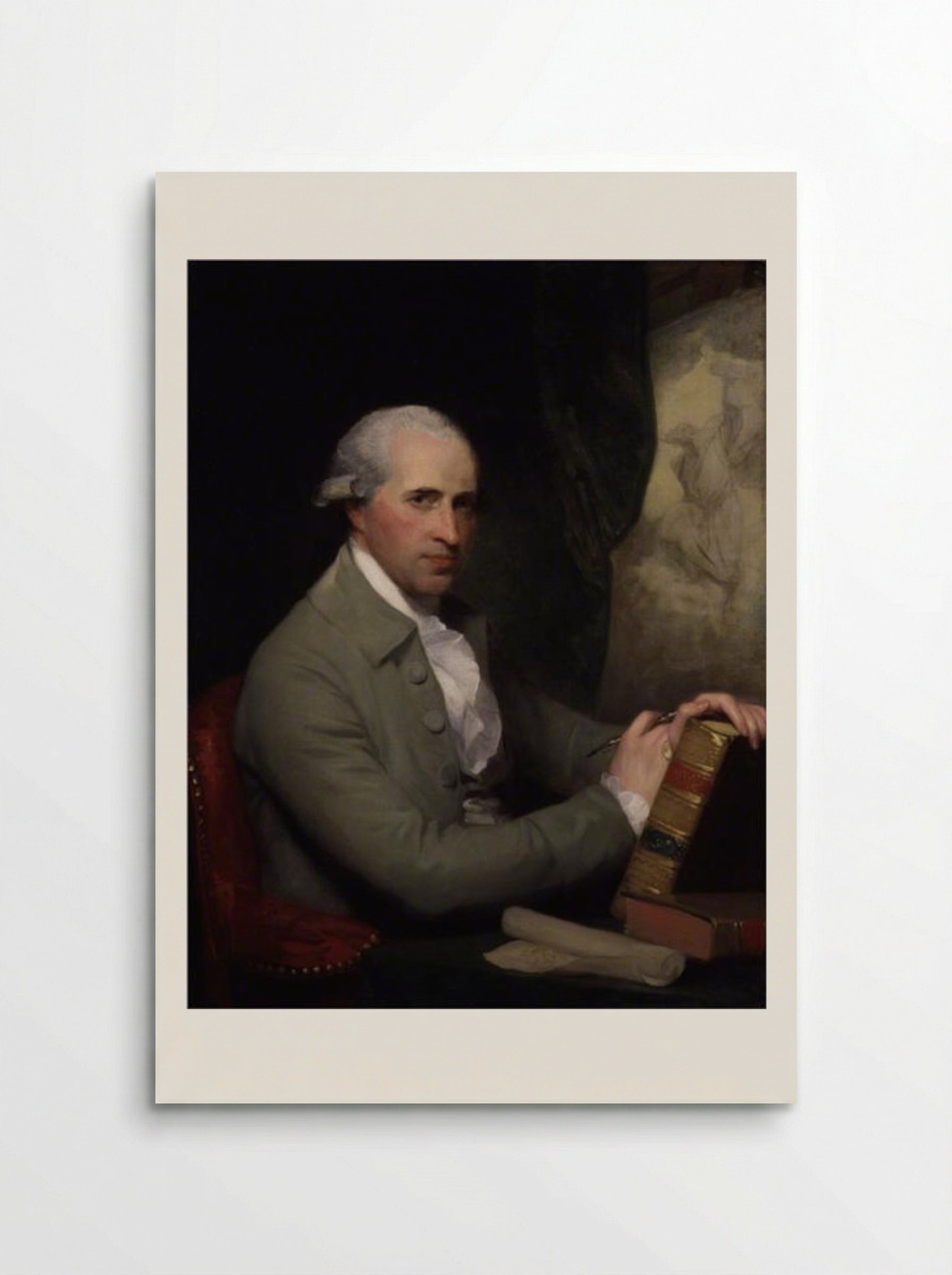 Benjamin West (Gilbert Stuart) - Gilbert Stuart - Poster