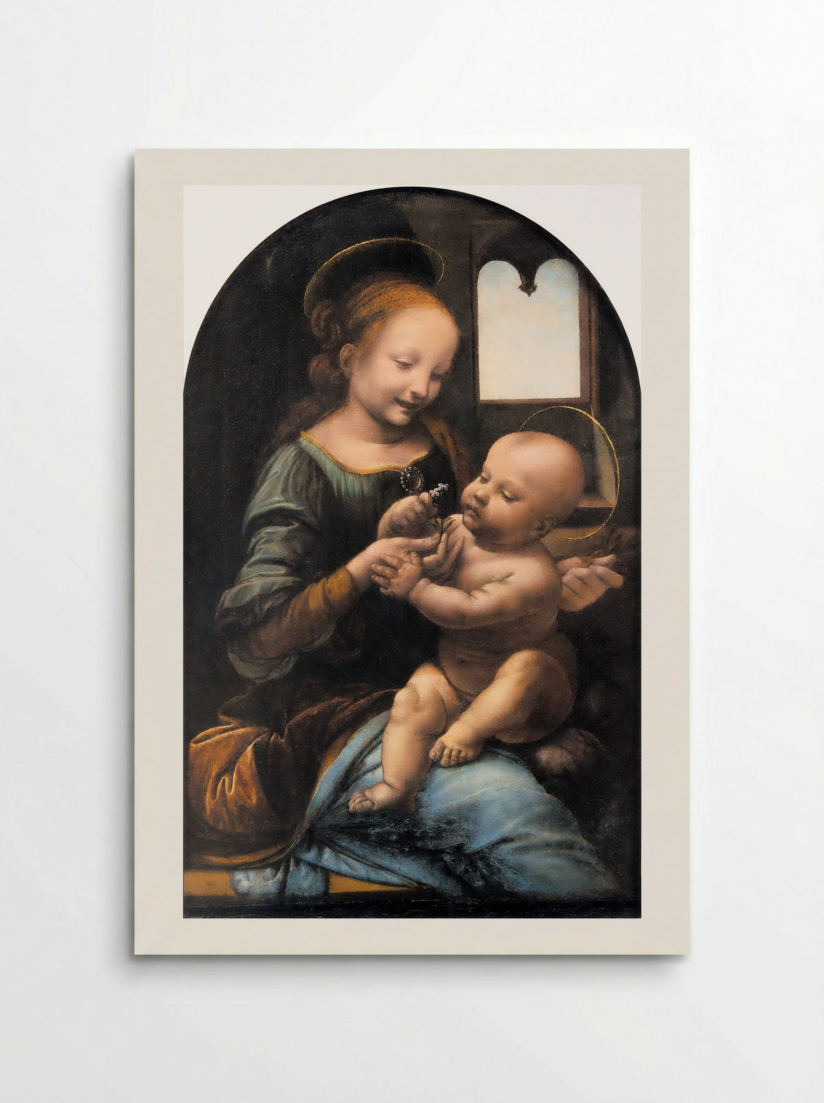 Benois Madonna - Leonardo da Vinci - Poster