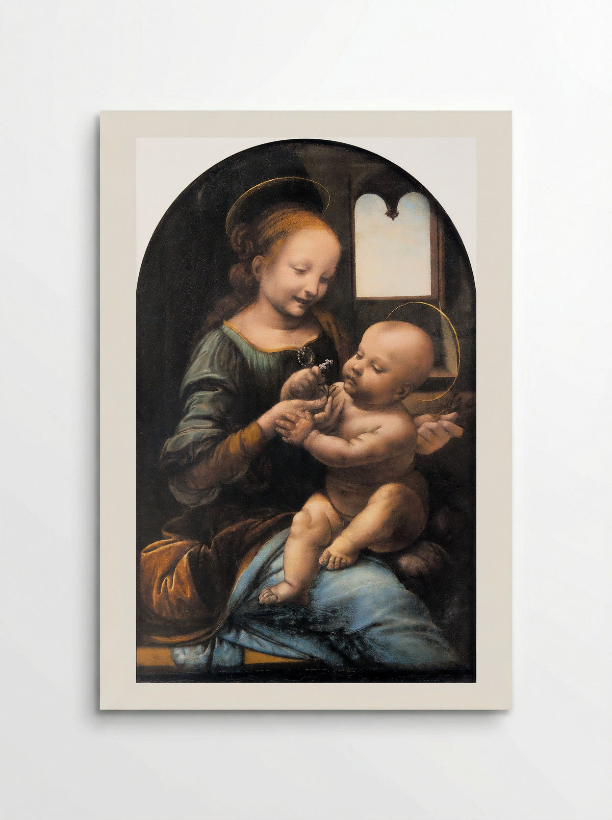 Benois Madonna - Leonardo da Vinci - Poster