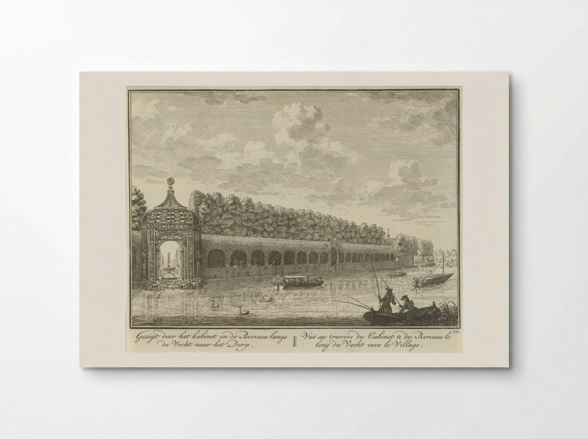 Berceau in de tuin van Huis ter Meer te Maarssen - Hendrik de Leth - Poster