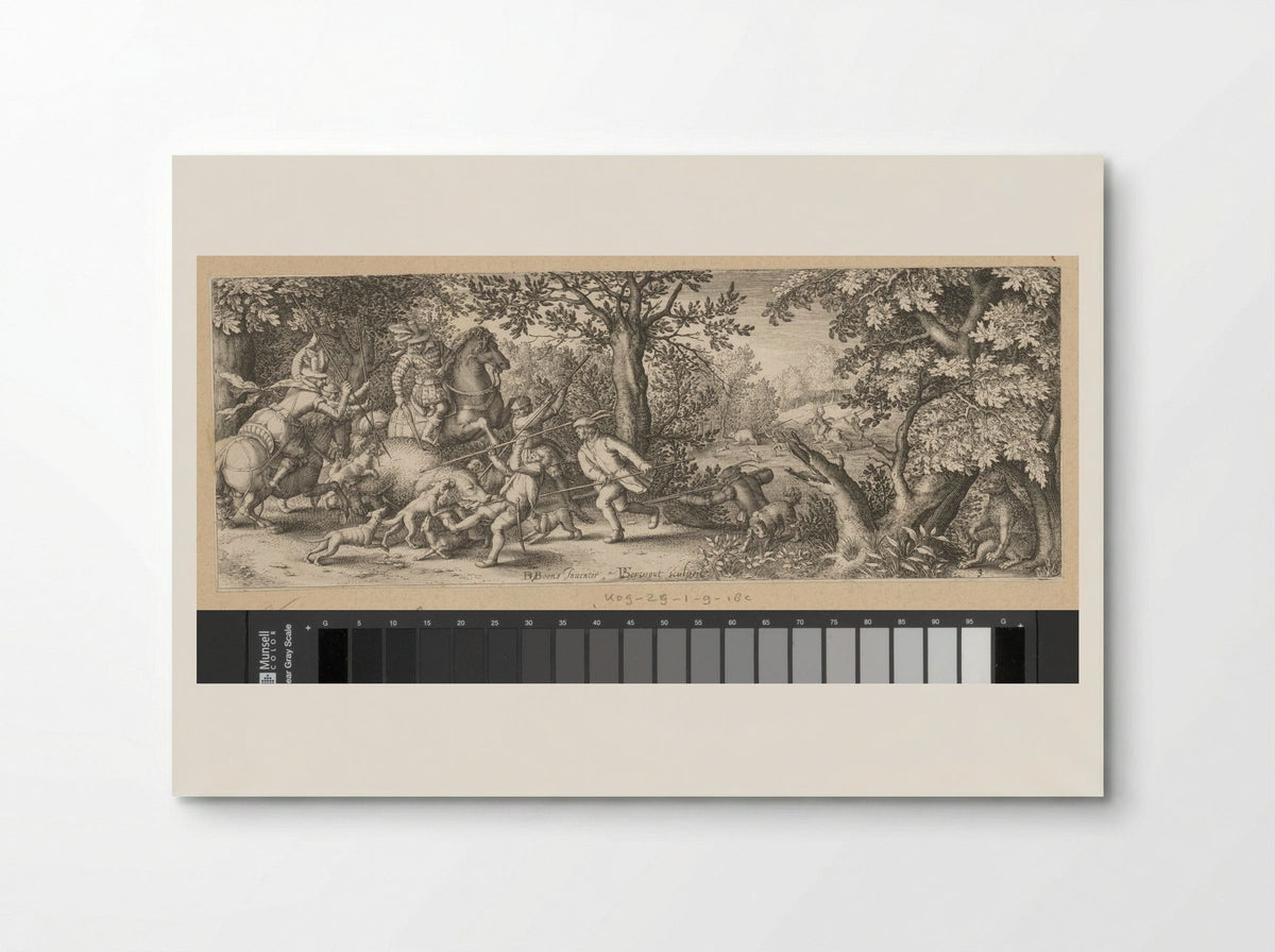 Berenjacht (Bear Hunt) - Claes Jansz. Visscher (II) - Poster