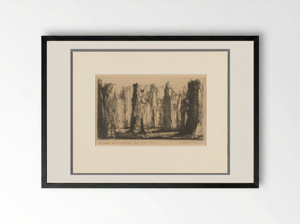 Bergdal - Dirkje Kuik - Framed Print Black