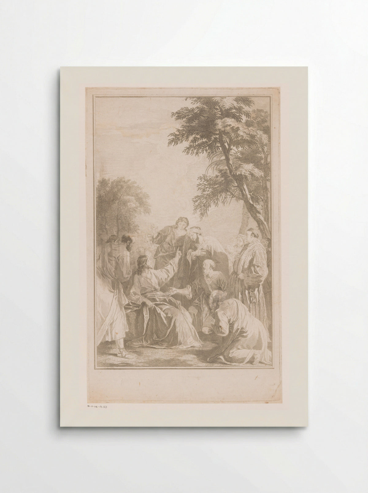 Bergrede - Jean Michel Liotard - Poster