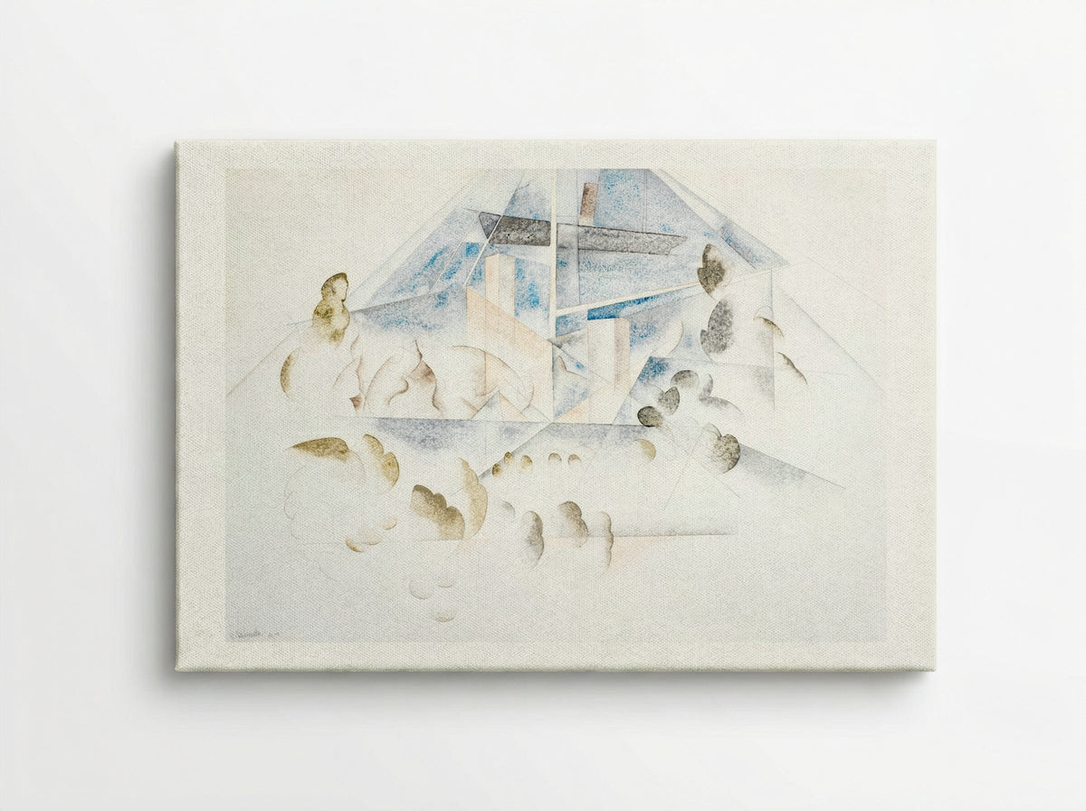 Bermuda: Masts and Foliage - Charles Demuth - Canvas