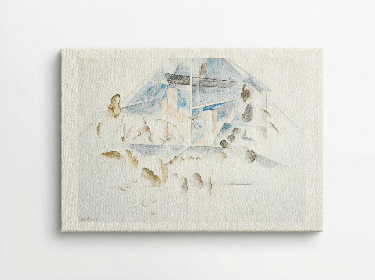 Bermuda: Masts and Foliage - Charles Demuth - Canvas