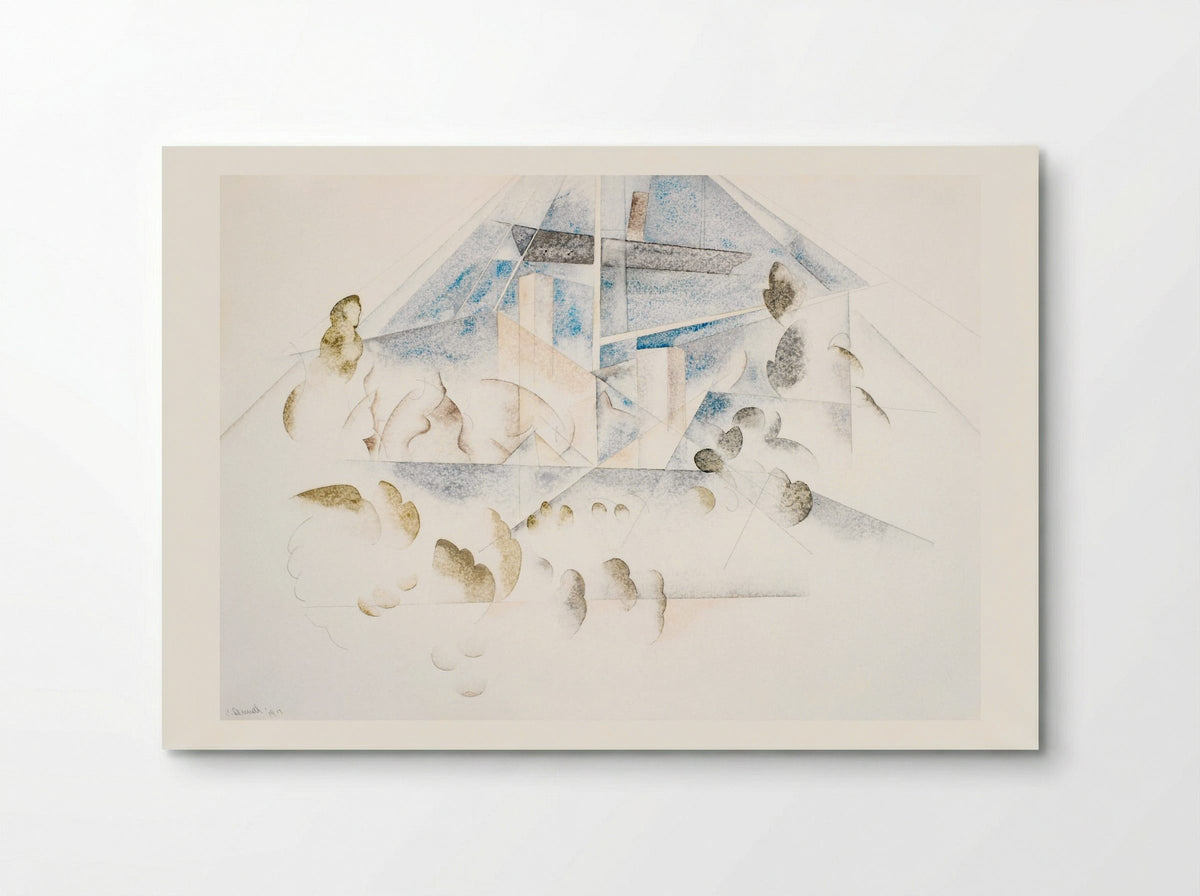 Bermuda: Masts and Foliage - Charles Demuth - Poster