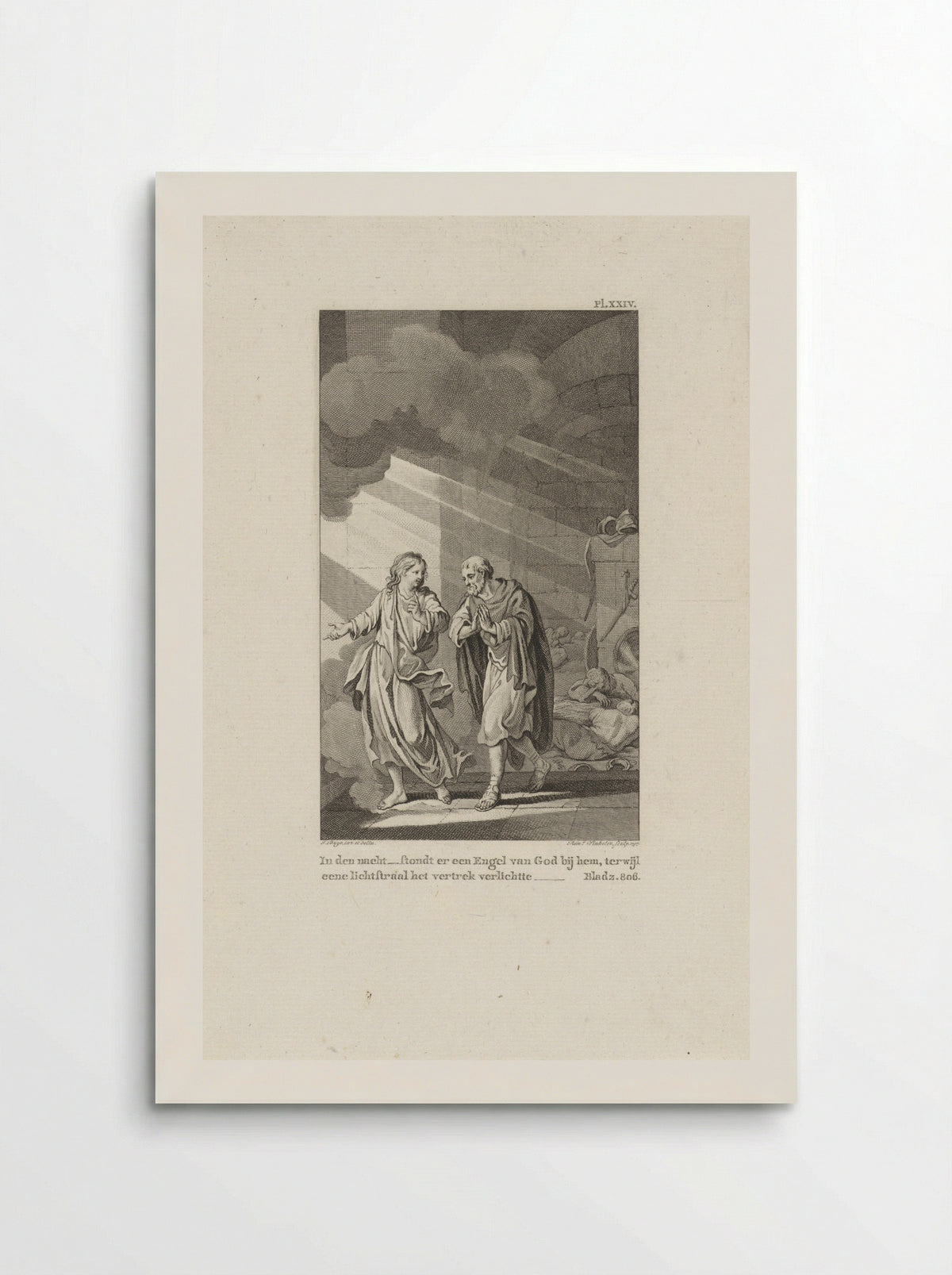Bevrijding van Petrus uit de gevangenis - Fine Art Print - Poster