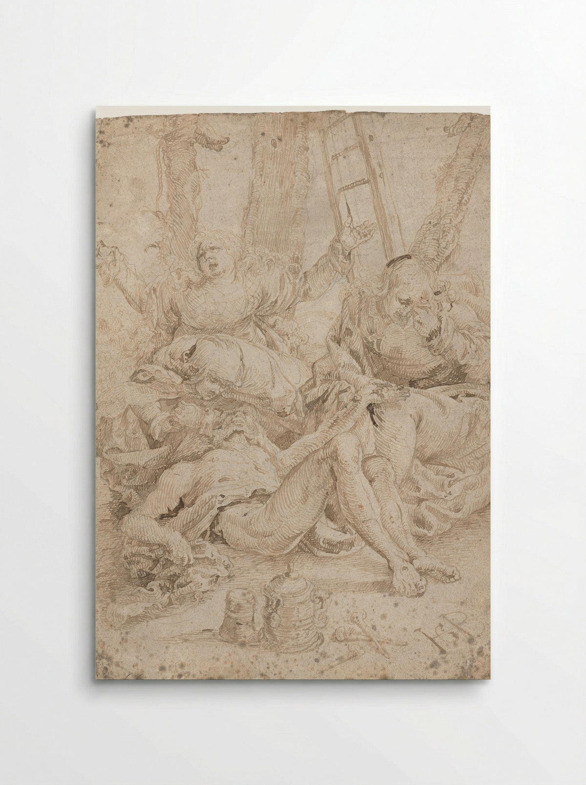 Bewening van Christus - Aertgen Claesz. van Leyden - Poster
