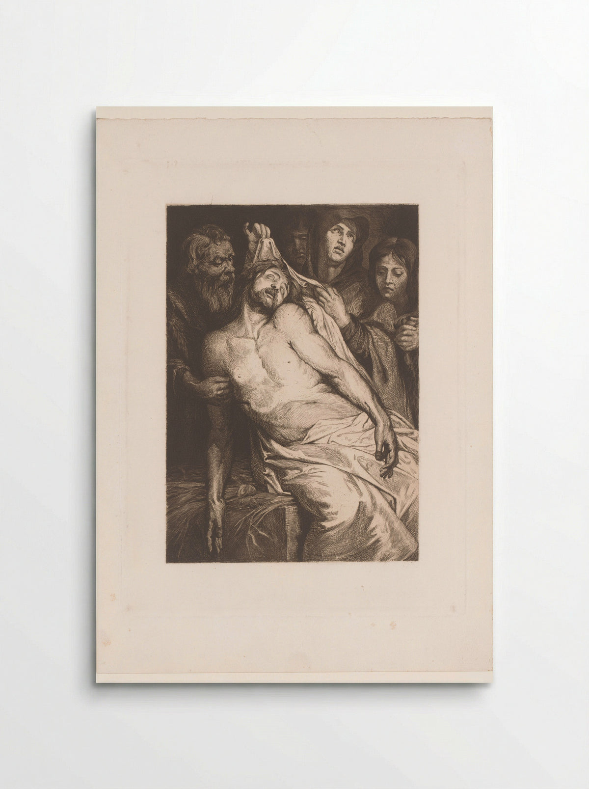 Bewening van Christus - Josué Dupon - Poster