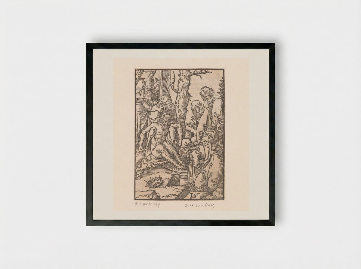 Bewening - Valentin Geißler - Framed Print Black