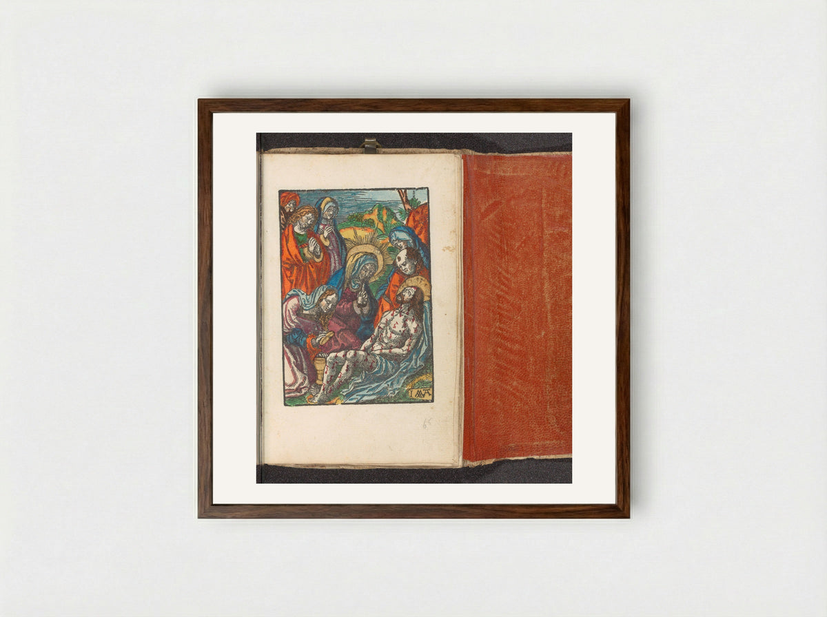 Bewening - Doen Pietersz. - Framed Print Dark Wood