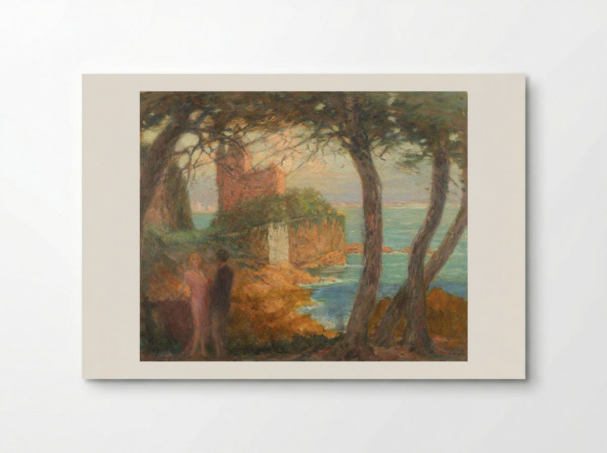 Biarritz Promenade - Kimon Loghi - Poster