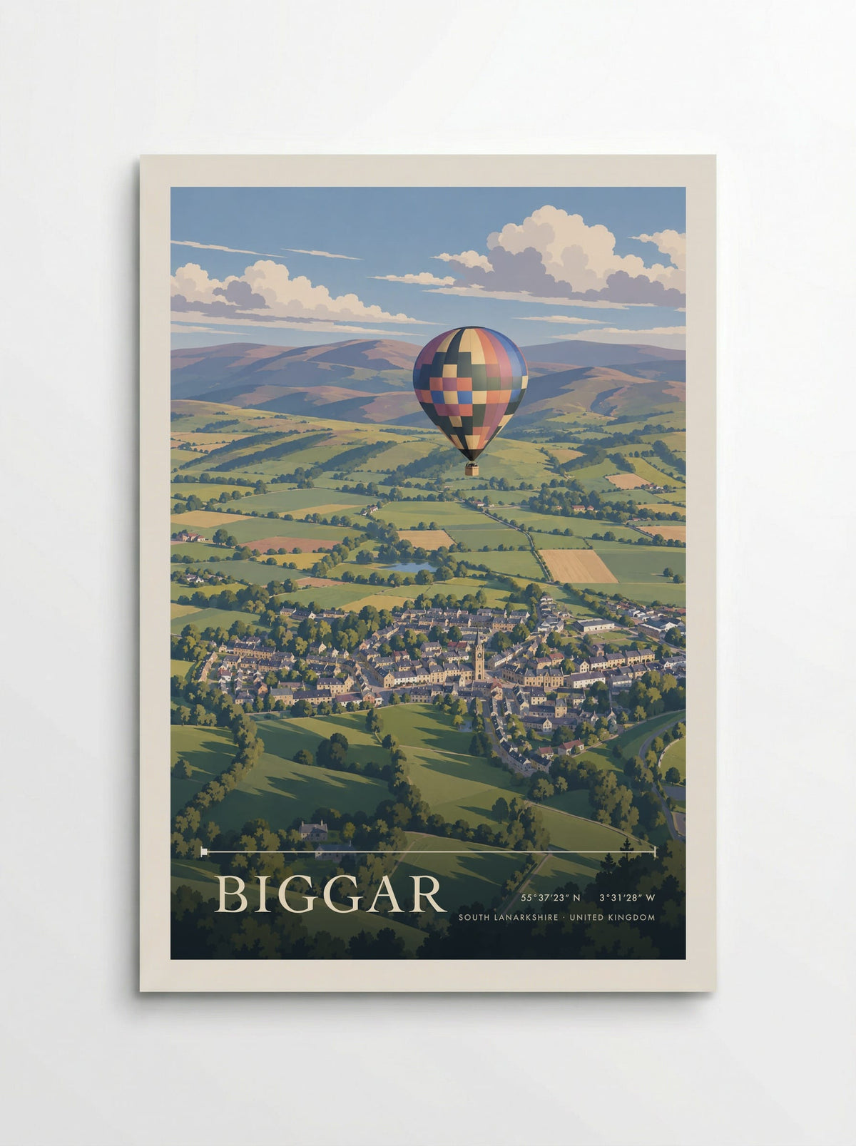 Biggar, South Lanarkshire | Travel Poster - Poster