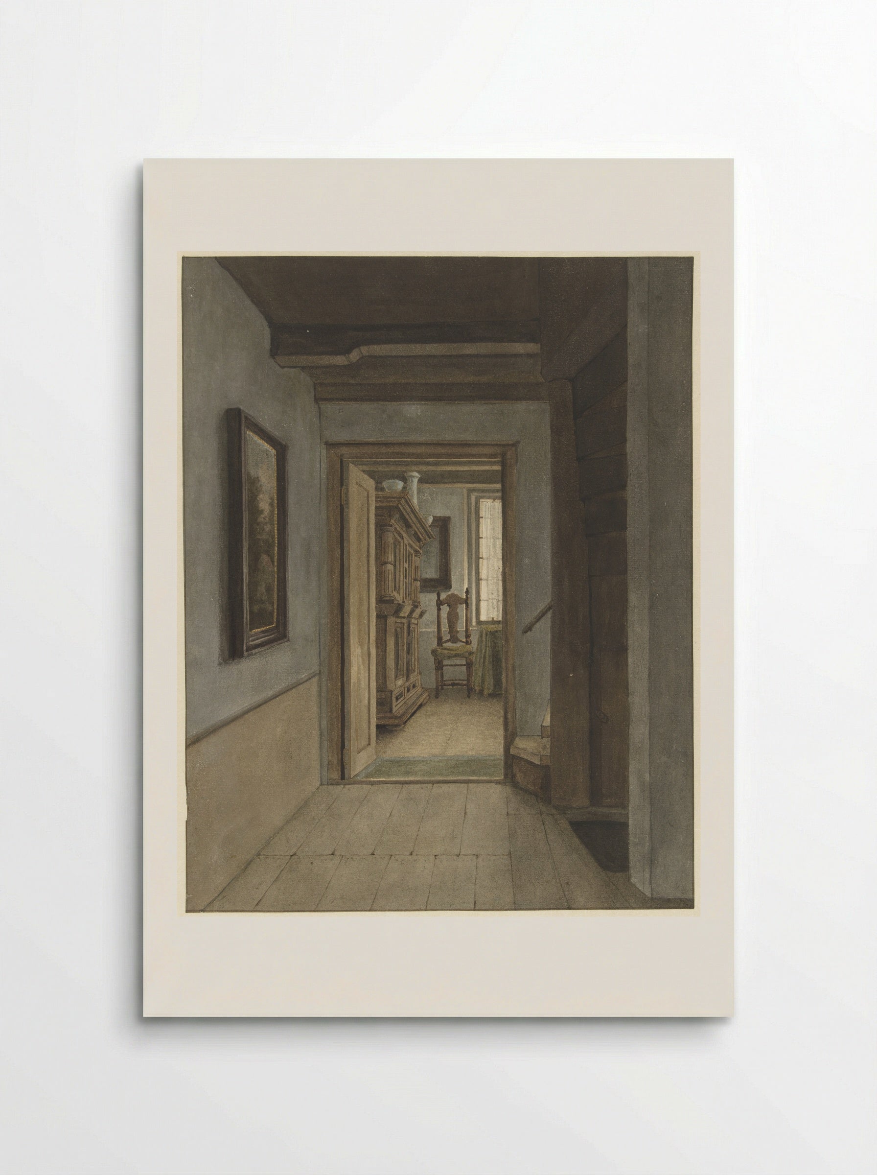 Binnenhuis (Interior) - Gerrit Lamberts - Poster