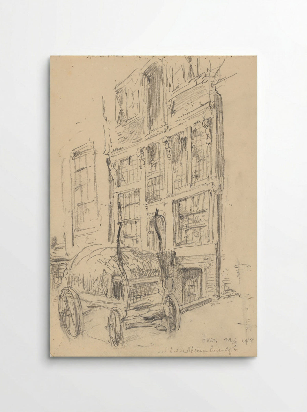 Binnenluiendijk te Hoorn - Jan Hoynck van Papendrecht - Poster