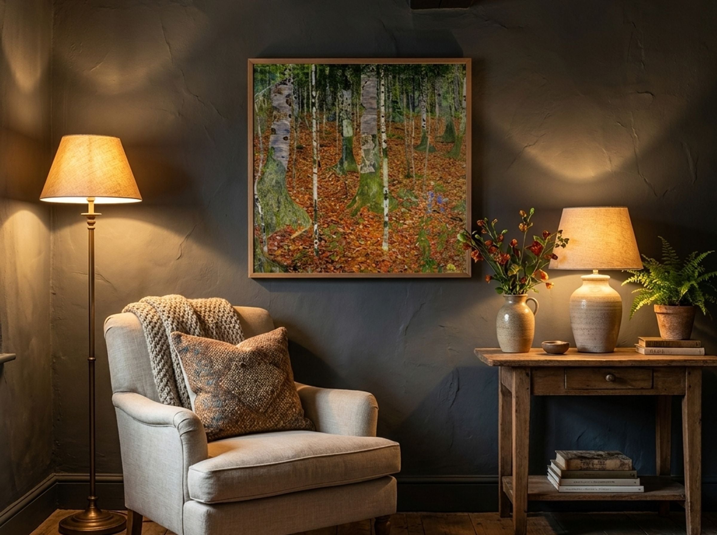 Birch Forest - Gustav Klimt - Lifestyle