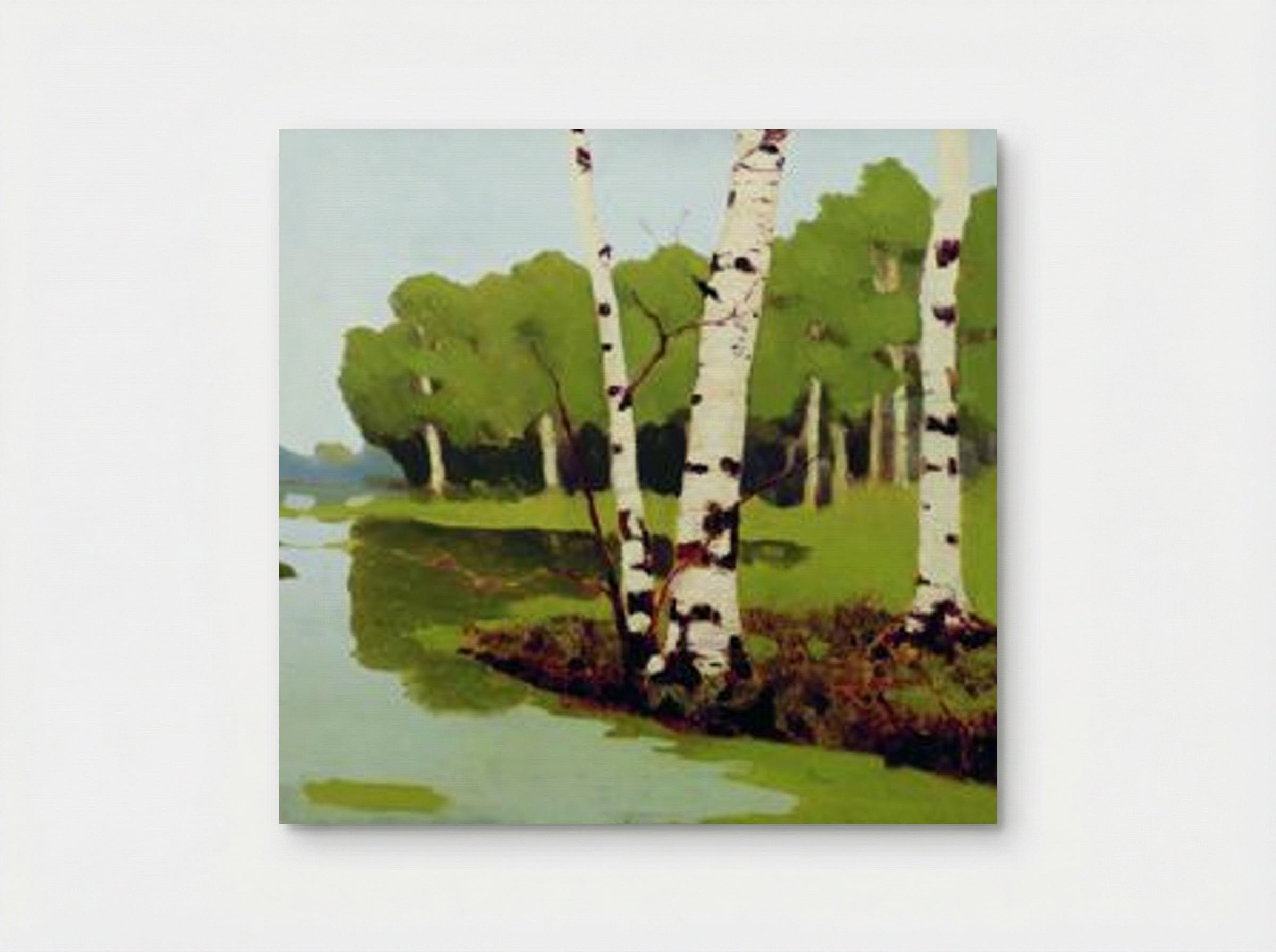 Birches - Arkhip Kuindzhi - Poster