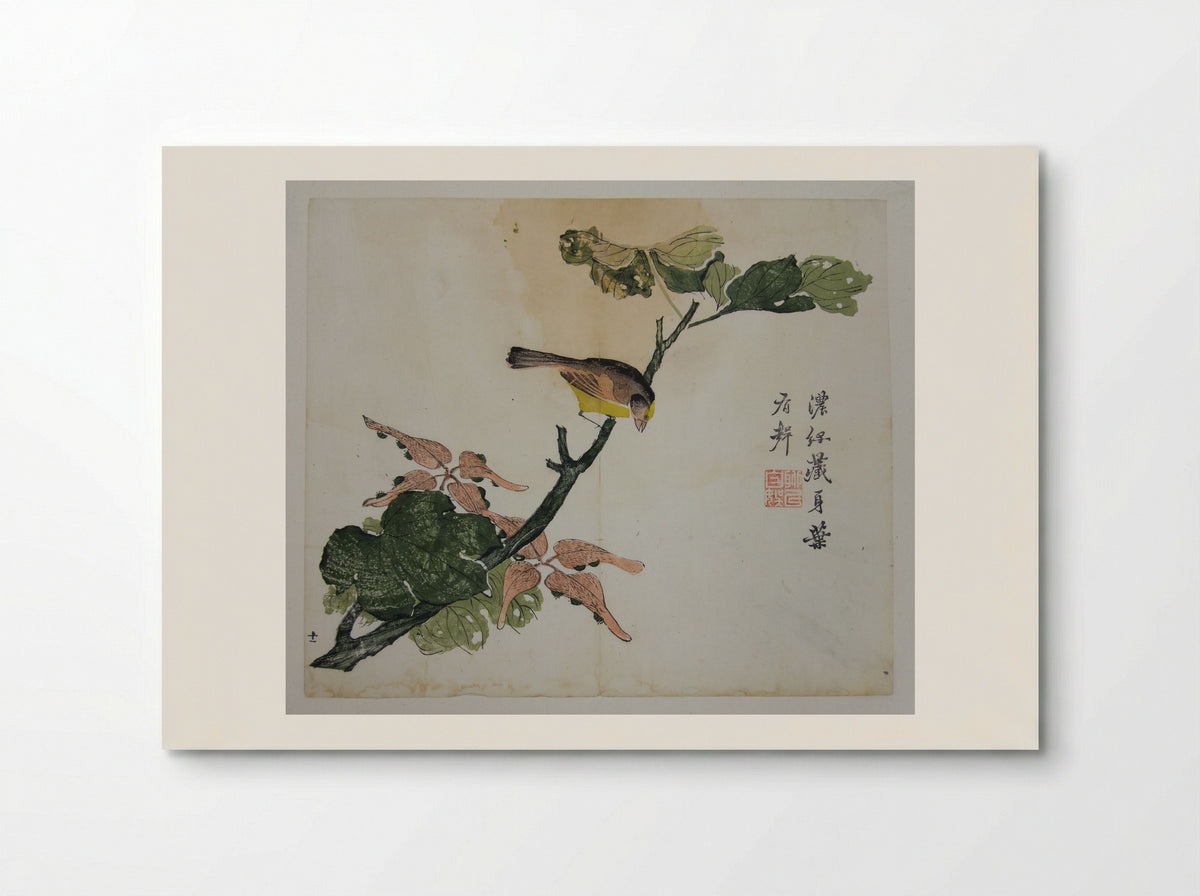 Bird on a Branch - Dao Cheng - Poster