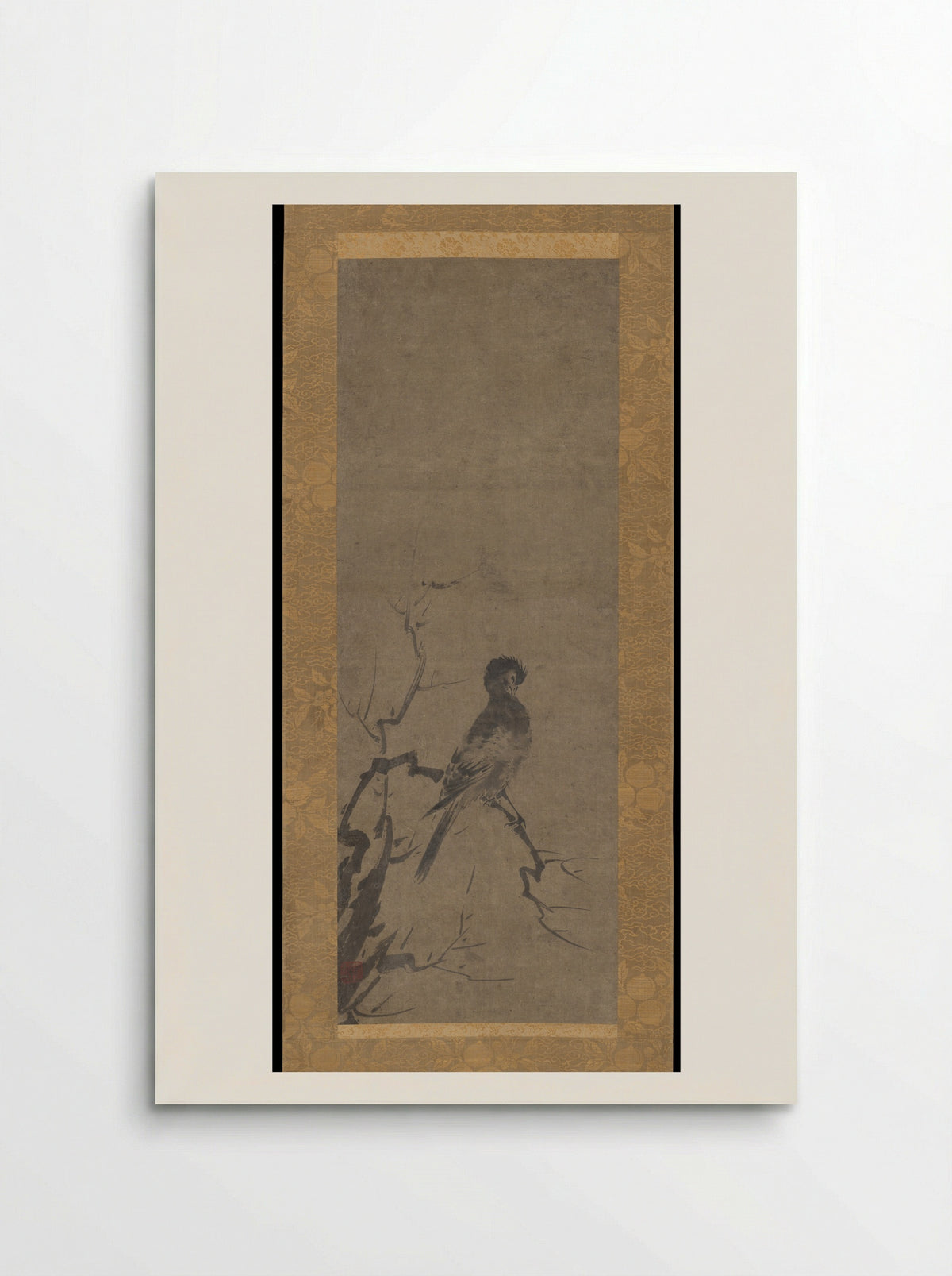Bird on a Branch - Kenkō Shōkei - Poster