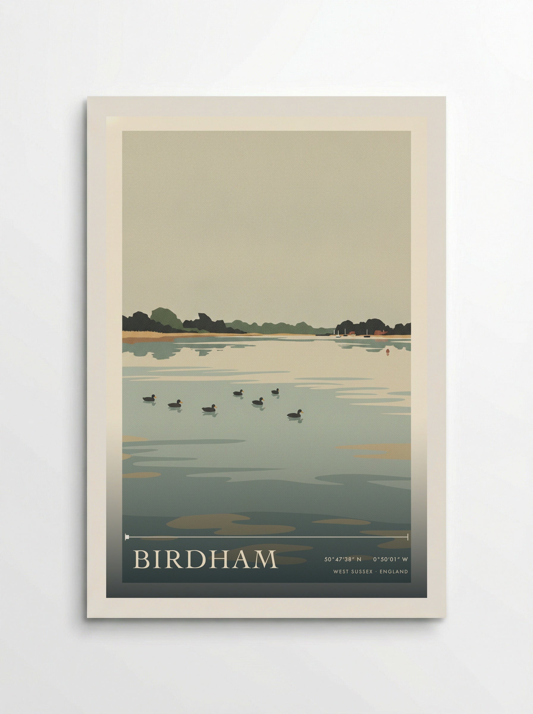 Birdham West Sussex England Travel Poster - Poster