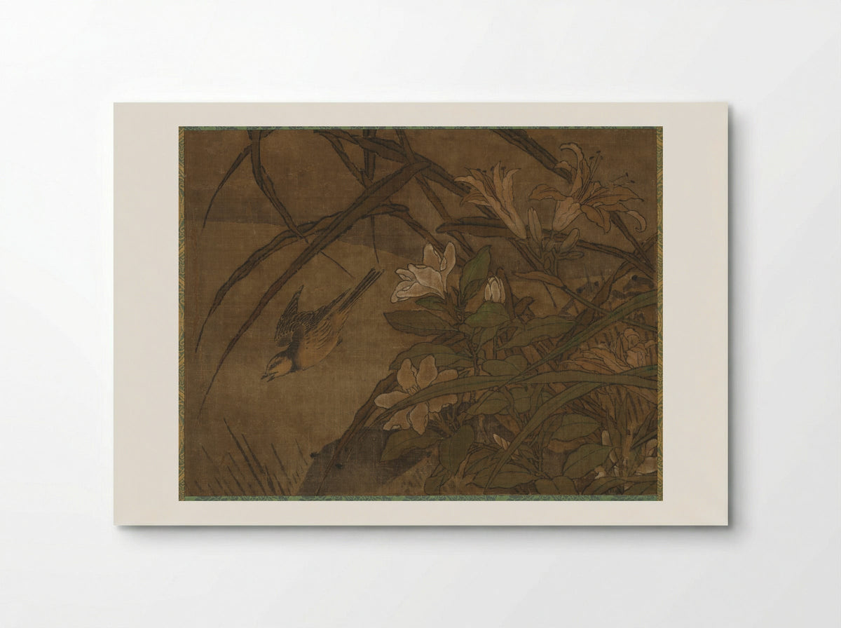 Birds and Flowers - Sesshū Tōyō - Poster