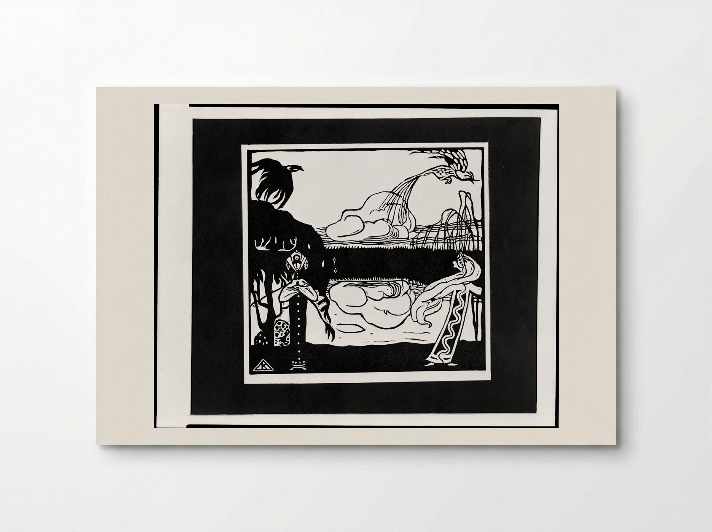 Birds, from the portfolio Xylographies - Wassily Kandinsky - Poster