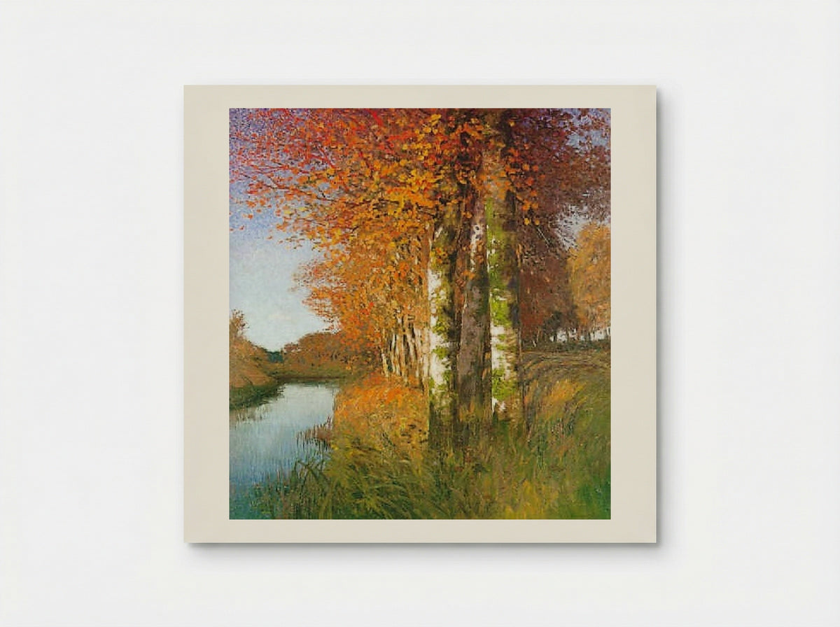 Birken am Moorgraben - Hans am Ende - Poster