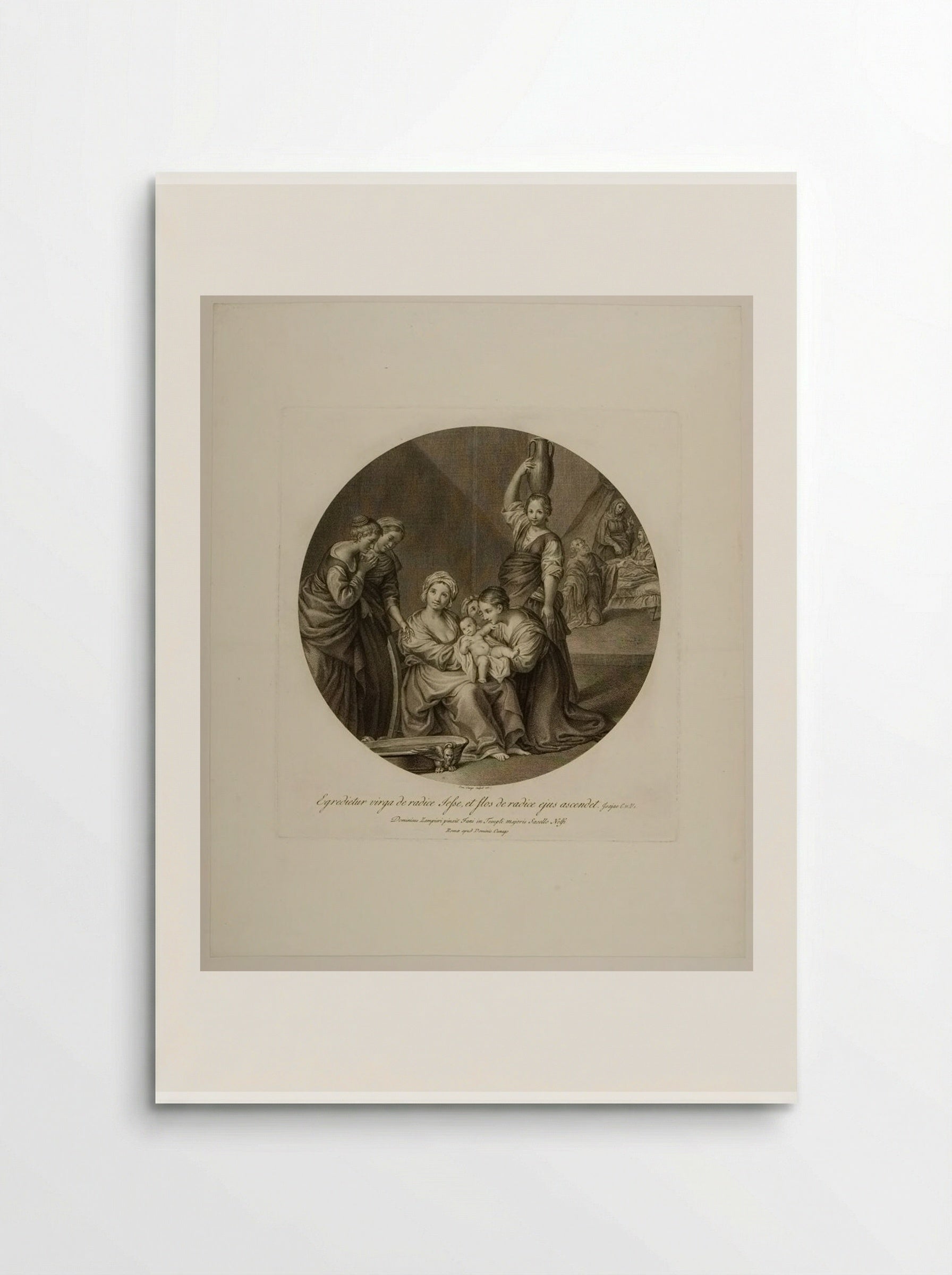 Birth of the Virgin - Domenico Cunego - Poster