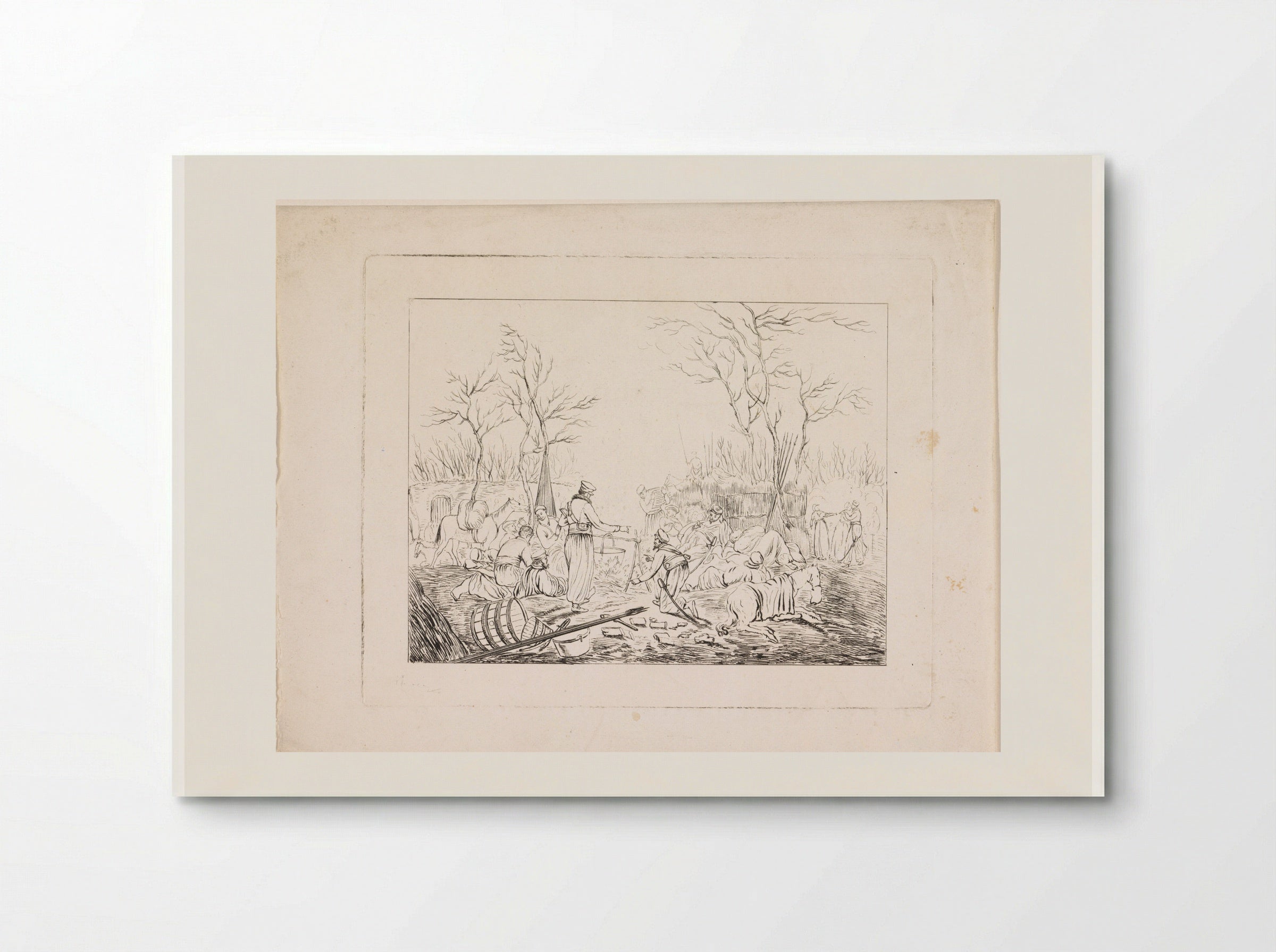 Bivak van kozakken - Pieter Bartholomeusz. Barbiers - Poster