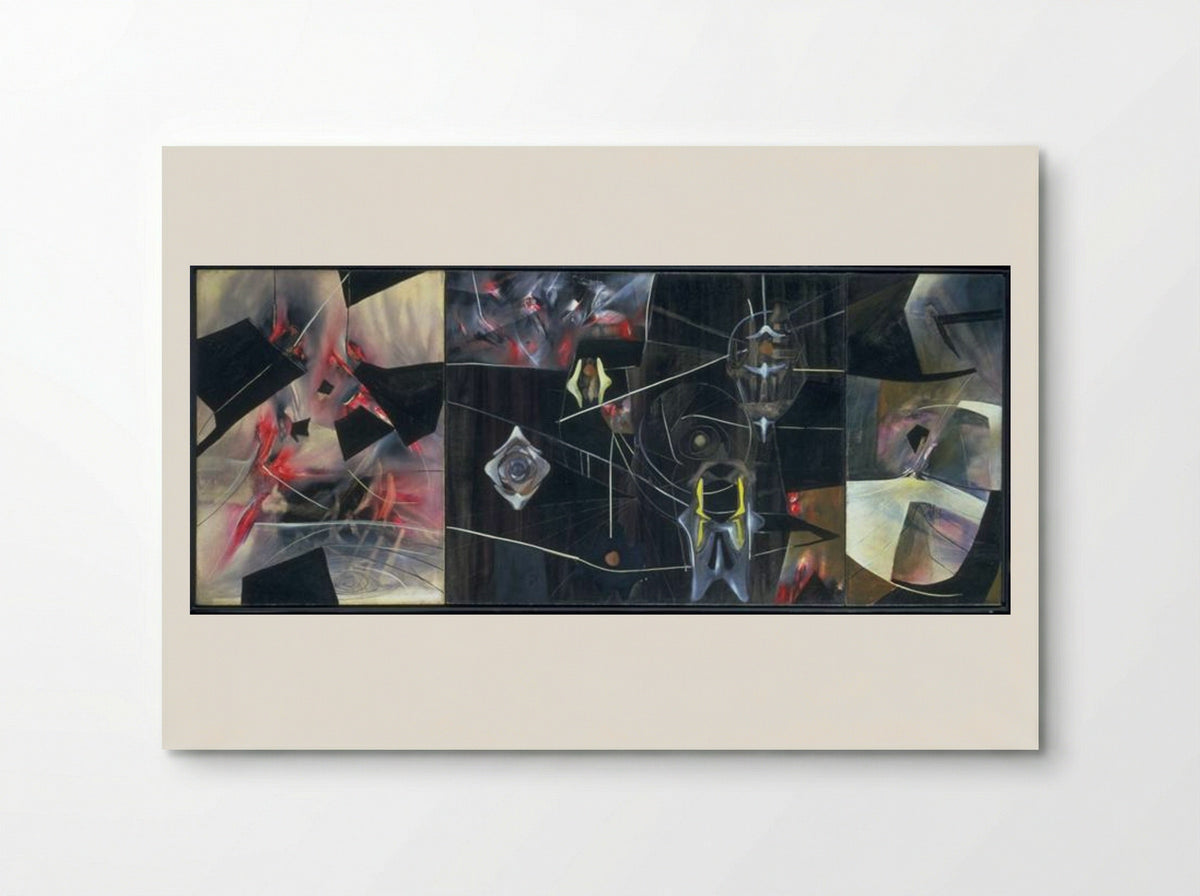 Black Virtue - Roberto Matta - Poster