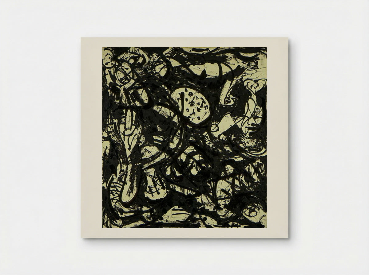 Black and White (Number 20) - Jackson Pollock - Poster